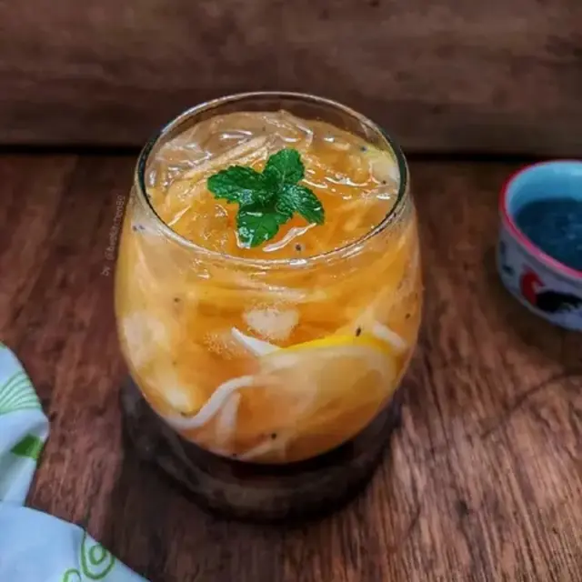 Resep es kuwut melon kelapa muda. (dok. Cookpad  @beekitchen89)