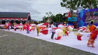 Puncak peringatan Hari Ikan Nasional (Harkannas) ke-9 berlangsung di Kabupaten Parigi Moutong, Sulawesi Tengah.