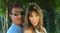 Sylvester Stallone dan Jennifer Flavin. (Foto: Instagram officialslystallone)