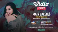 Main Mobile Legends: Bang Bang Bareng Mindy Sabrina, Dapetin Voucher Vidio Premier. sumberfoto: Vidio