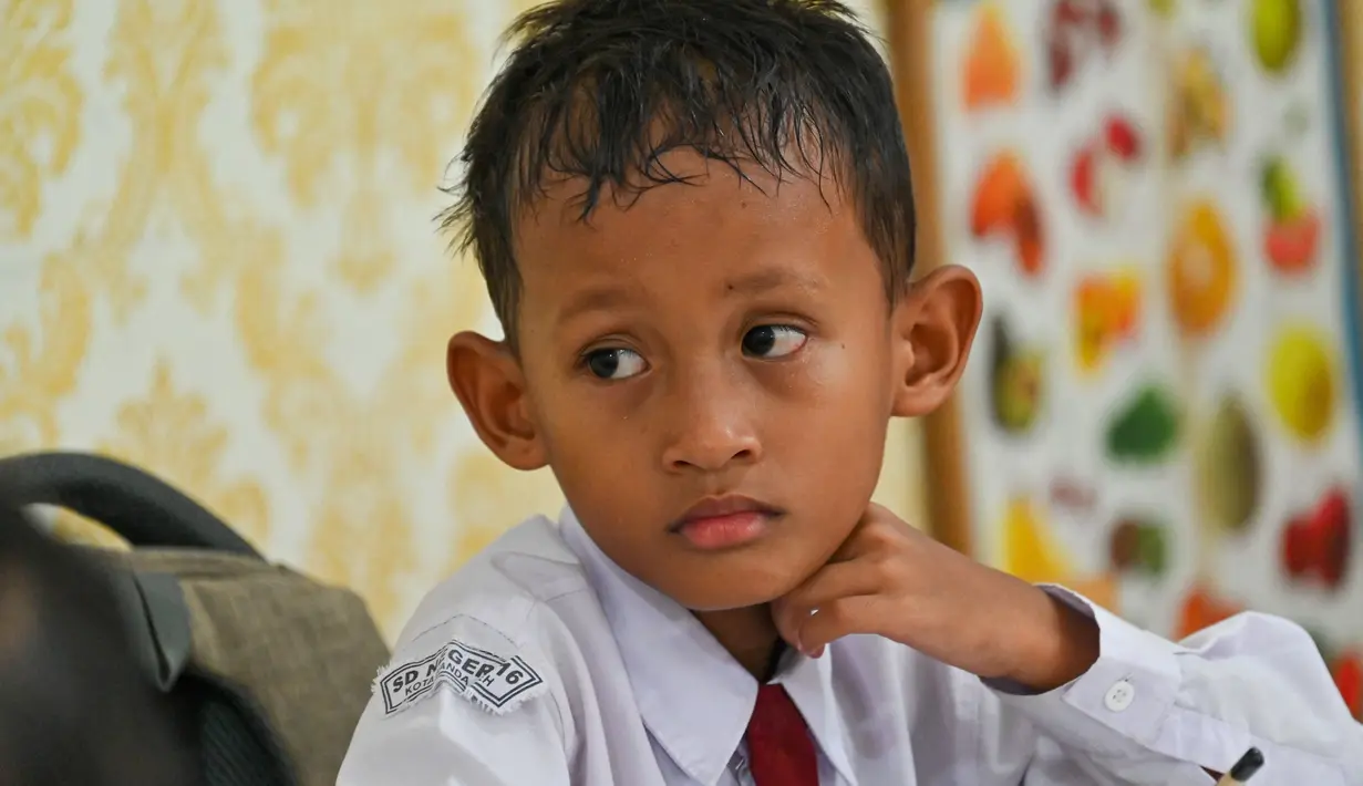 Data BMKG cuaca panas di Aceh bisa mencapai 34 derajad selsius.  (AFP/CHAIDEER MAHYUDDIN)