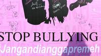 Aksi Stop Bullying. ©2018 Liputan6.com/Helmi Fithriansyah