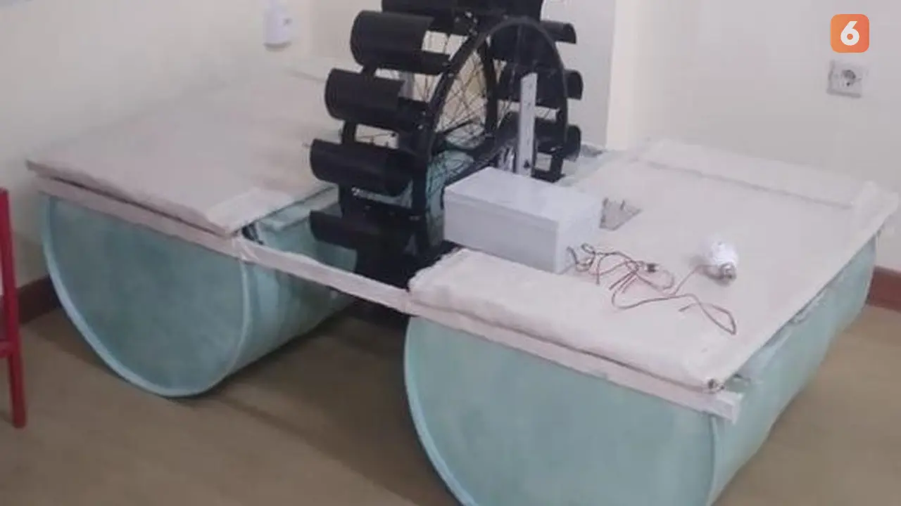 Purwarupa teknologi pembangkit listrik tenaga Pikohidro yang dinamakan Hypercube