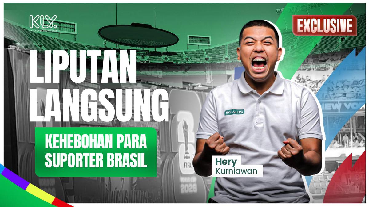 EKSKLUSIF! Momen Pengumuman Starting XI Brasil Bikin Stadion Bergemuruh