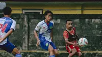 PSS Sleman menjalani uji tanding melawan finalis Liga 3 DIY, PS Hizbul Wathan UMY di Lapangan Pakembinangun, Sleman, Jumat (22/3/2024) sore. (Dok. Bola.com/PSS)