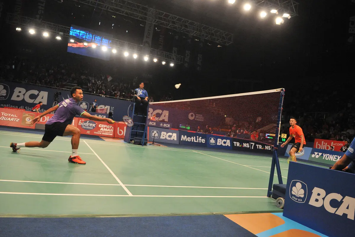 Tunggal putra Indonesia Tommy Sugiarto
