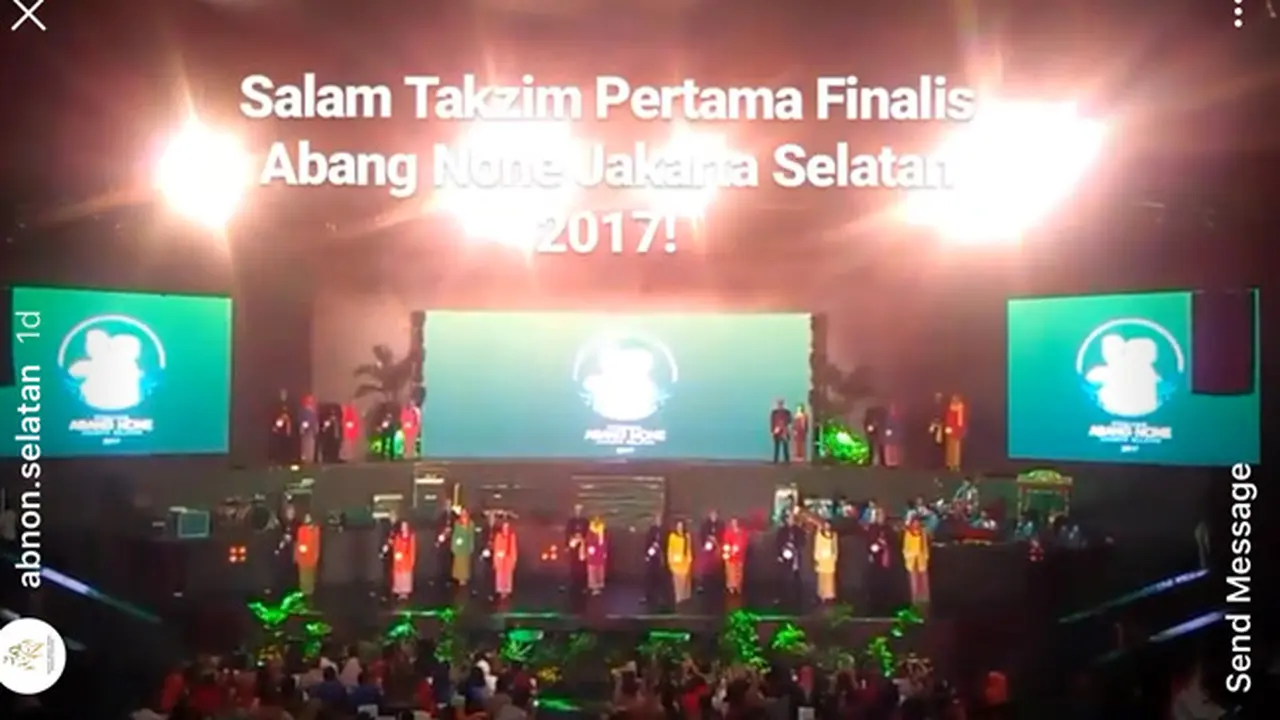 Tiga Abang None Jaksel 2017 Siap Bertarung di Tingkat Provinsi