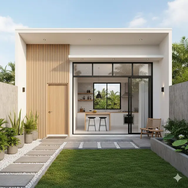 7 Model Rumah Tanpa Dapur Terbuka, Desain Tertutup yang Tetap Estetik dan Rapi di 2025