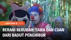 Menjadi badut penghibur, dilakoni Soni Suprayoga dimulai sejak dirinya menjadi guru honorer. Selain ingin menambah penghasilan, ia ingin menghibur anak-anak. Tak disangka usahanya kini mampu mempekerjakan belasan orang dan menghasilkan cuan. Inilah B...