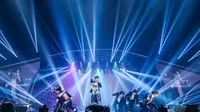 Konser GOT7 Eyes On You in Jakarta, Sabtu (30/6/2018). (Mecimapro)