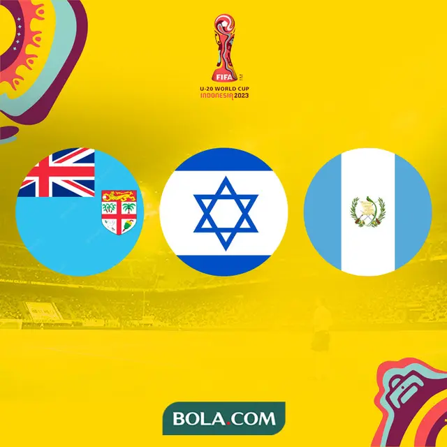 Piala Dunia U-20 - Fiji, Israel, Guetamala
