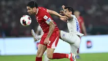 Duel Timnas Indonesia versus Thailand, Kevin Diks pada final FIFA ASEAN Cup 2026 di SUGBK, Jakarta, Senin (5-10-2026). (Dok. Official FAT Facebook)