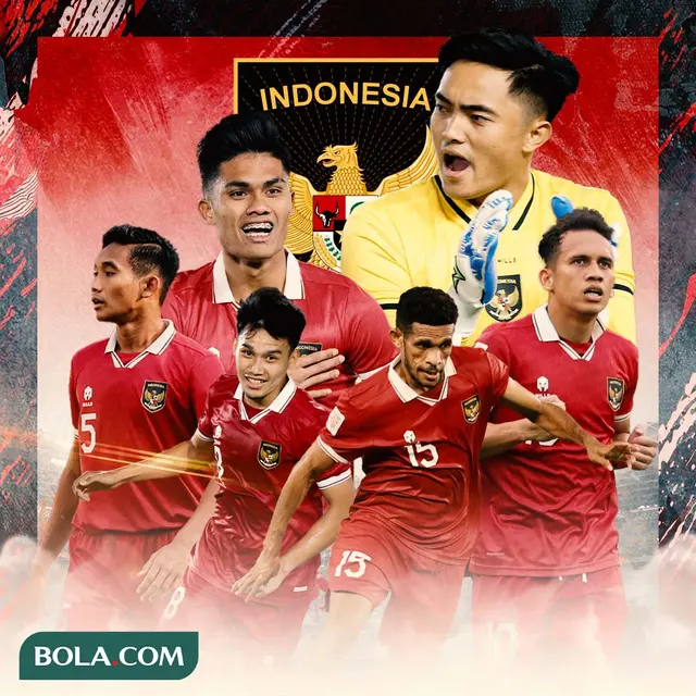 Timnas Indonesia - Ilustrasi Pemain Timnas Indonesia