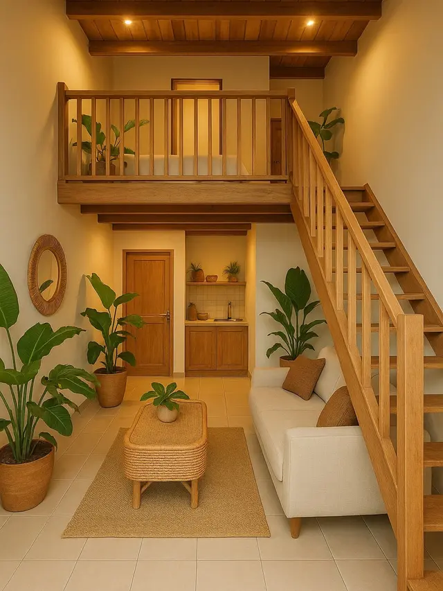 Inspirasi Rumah Subsidi dengan Mezzanine