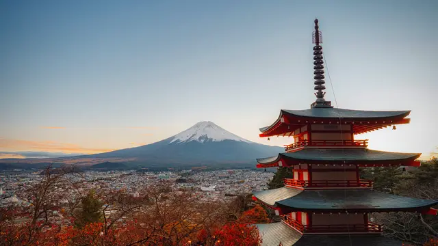 Jepang sebagai salah satu destinasi wisata China yang tetap menjadi pembanding tren minat wisatawan Indonesia.