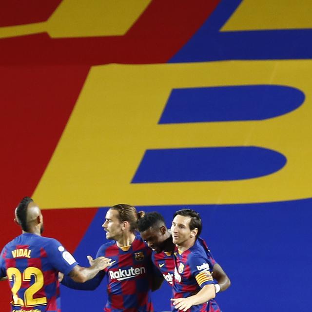 Barcelona Vs Gimnastic Tarragona Balasan Sempurna Coutinho Dan Dembele Bola Liputan6 Com