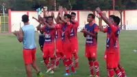 Persigo Semeru FC lolos ke babak 16 besar Liga 2 2017. (Bola.com/Fahrizal Arnas)