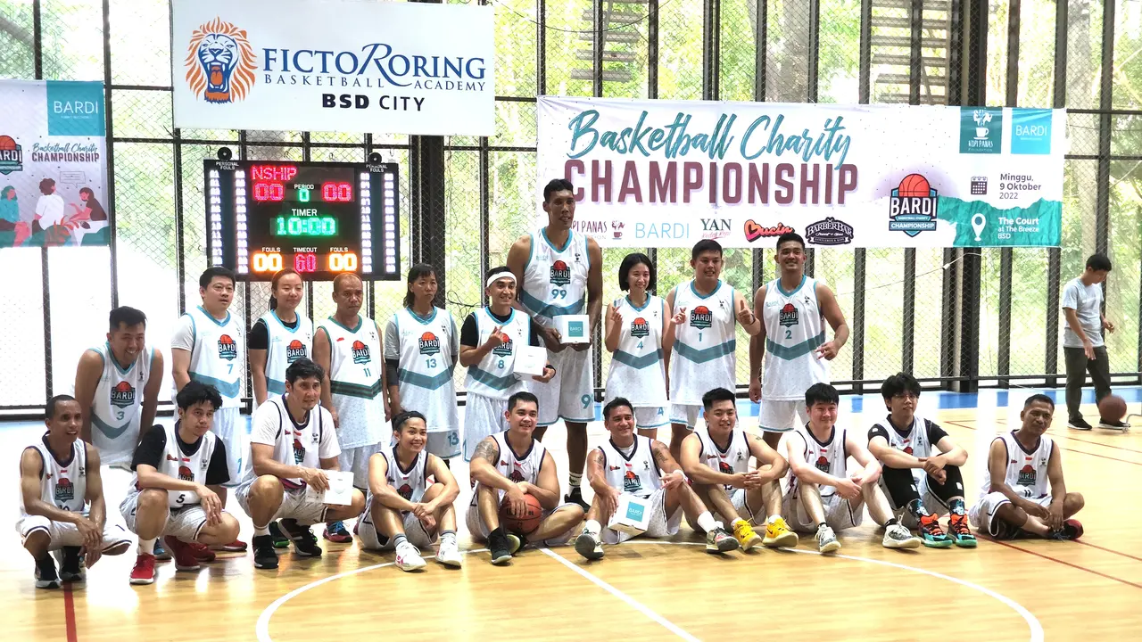 Pertandingan basket amal artis dan atlet bersama ODGJ