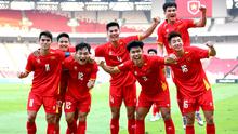 Timnas Vietnam U-23 dalam pertandingan melawan Filipina di semifinal Piala AFF U-23 2025 di SUGBK, Jakarta, Jumat (25-7-2025). Vietnam memastikan ke final. (Dok. vff.org.vn)