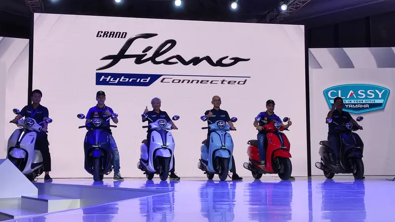 Yamaha Grand Filano Hybrid-Connected Resmi Meluncur, Harga Mulai Rp 27 Juta