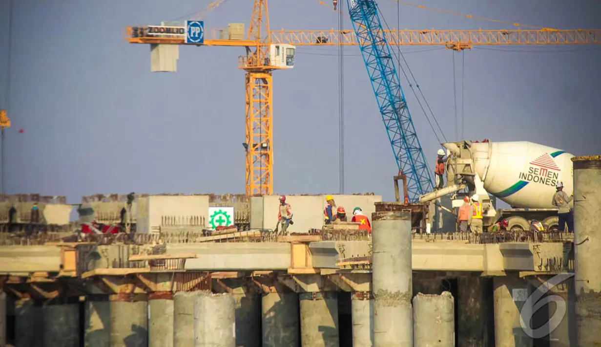 Pengembangan Pelabuhan Tanjung Priok sudah mendesak untuk dilakukan seiring dengan peningkatan arus petikemas di wilayah Jakarta dan sekitarnya, Jakarta, Minggu (7/9/2014)(Liputan6.com/Faizal Fanani)
