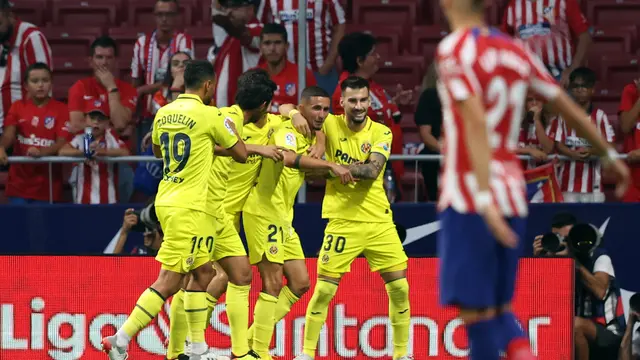 Yeremi Pino - Villareal - Atletico Madrid - Liga Spanyol - 22 Agustus 2022