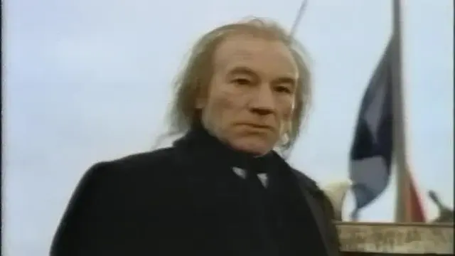 Patrick Stewart di Moby Dick (credit: IMDB)