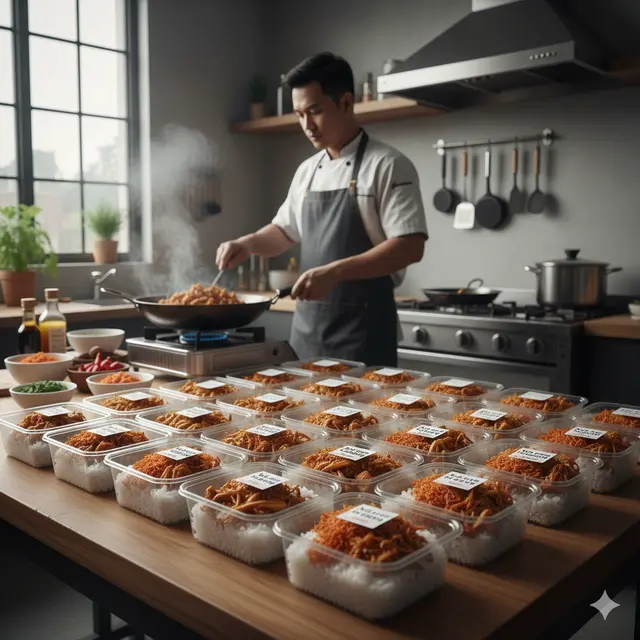 Ide Jualan Nasi Mika Rp5.000-an dengan Lauk Murah Tapi Enak
