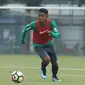 Pemain Timnas Indonesia U-23, Febri Hariyadi. (Liputan6.com/Helmi Fithriansyah)