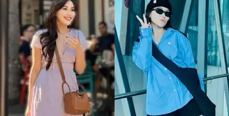 Lihat di sini beberapa potret OOTD Ayu Ting Ting yang bak eonnie Korea, tak pernah gagal.