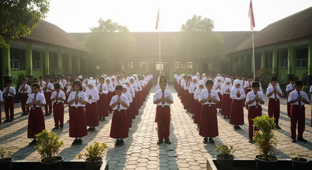 3. Doa Pembukaan MPLS Memohon Keberkahan bagi Warga Sekolah