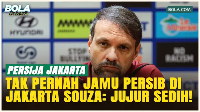 Sudah 7 Tahun! Mauricio Souza Soroti Laga Persija Vs Persib yang Tak Pernah di Jakarta