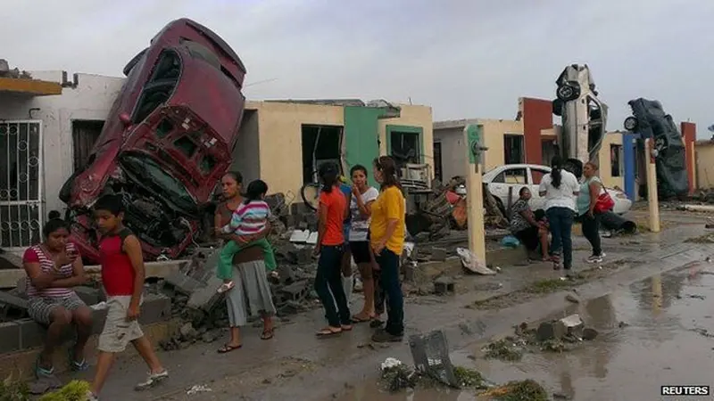 Tornado Terjang Utara Meksiko, 13 Tewas