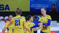 Penampilan pemain asing Bandung bjb Tandamata, Vera Kastsiuchyk (23) dinilai kurang maksimal selama PLN Mobile Proliga 2024 putaran kedua Minggu ketiga di GOR Ken Arok Malang, 13-156 Juni 2024 (PBVSI)