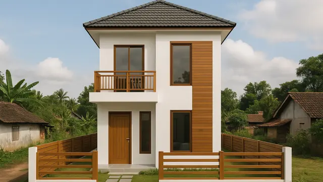 8 Model Rumah 6x9 di Kampung 2 Lantai yang Tampak Mewah Tapi Murah, Cocok untuk Keluarga Modern