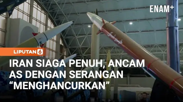 Iran Siaga Penuh, Ancam AS dengan Serangan "Menghancurkan"