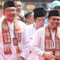 Pasangan Ridwan Kamil-Suswono mendapat dukungan penuh dari partai politik yang tergabung dalam Koalisi Indonesia Maju (KIM) Plus. (Liputan6.com/Angga Yuniar)