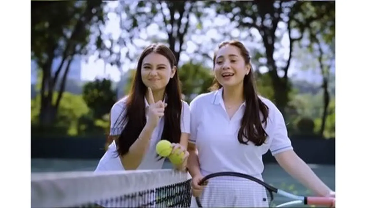 6 Potret Kompak Nagita Slavina dan Gege Elisa, Jadi Pasangan di Lagi-Lagi Tenis