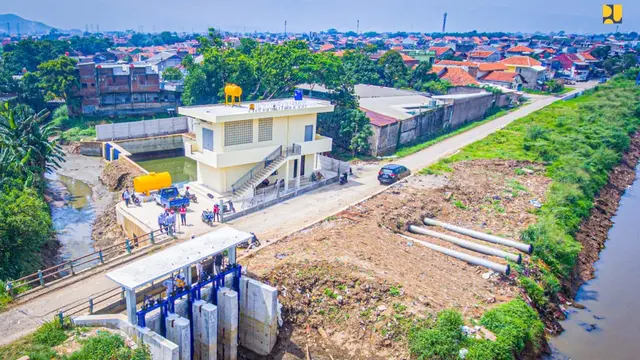 Pemerintah akan memperkenalkan program perbaikan kualitas air Sungai Citarum sebagai percontohan pengelolaan sumber daya air dalam World Water Forum ke-10. (Foto:Kementerian PUPR)