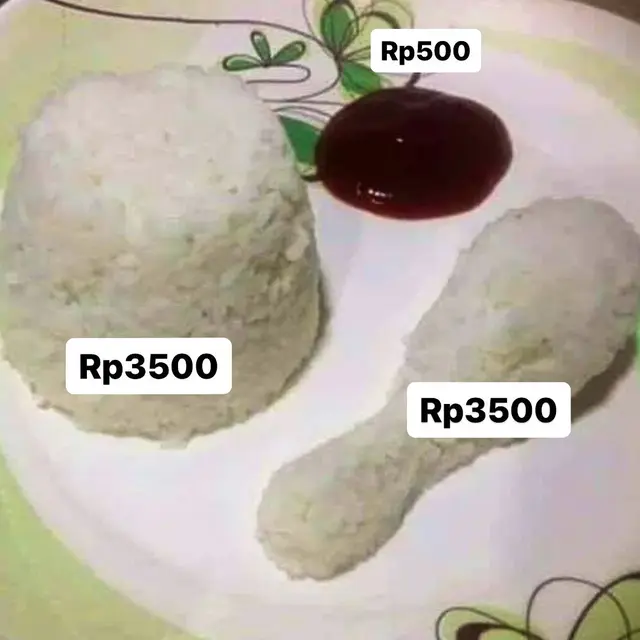 6 Potret Makanan Seharga Rp 7.500 Versi Netizen Ini Bikin Tepuk Jidat