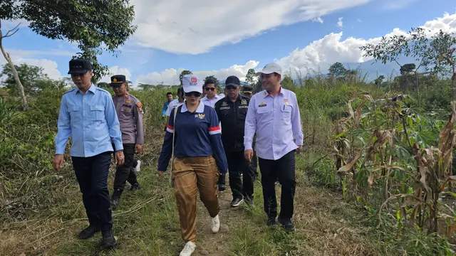 Calon lokasi lahan yang akan dijadikan sekolah Garuda Baru di Rejang Lebong, Bengkulu