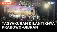 Prabowo-Gibran Dilantik, Ratusan Kyai di Probolinggo Gelar Tasyakuran