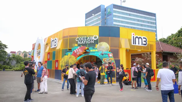 Dunia Collabonation di Pestapora. (Foto: Istimewa)