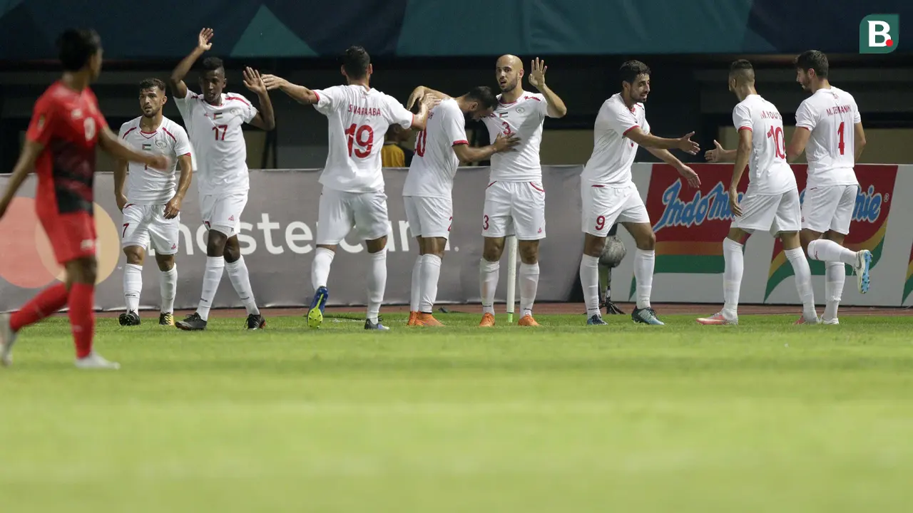 Sepak Bola : Indonesia Vs Palestina