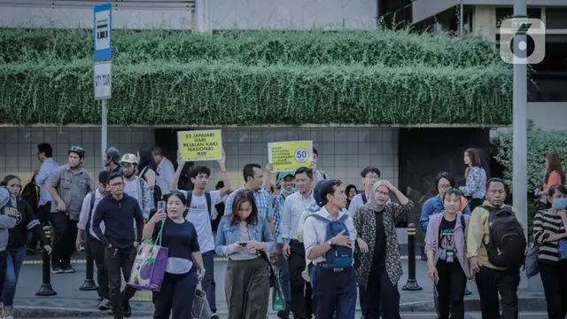 Koalisi Pejalan Kaki Ajak Pengendara Tertib Berlalu Lintas