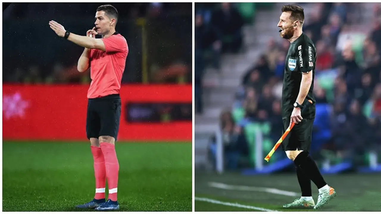 Editan Foto Bintang Sepak Bola Jadi Wasit Ini Bikin Senyum