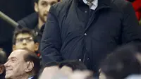Adriano Galliani menonton derby Milan di San Siro pada 20 November 2016. ( REUTERS/Alessandro Garofalo )