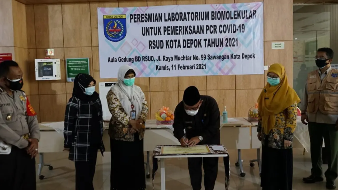 RSUD Kota Depok Buka Laboratorium Biomolekuler Untuk Percepat Uji Sampel PCR Covid-19