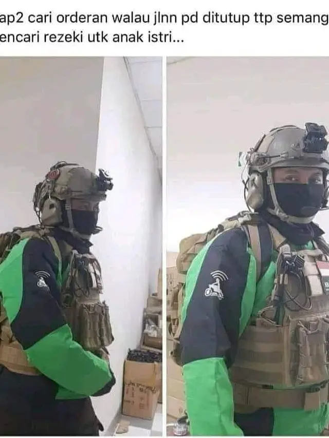 Kumpulan Potret Cosplayer Naik Sepeda Motor, Ada yang Ditegur Polisi