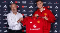 Benjamin Sesko resmi bergabung dengan Manchester United (Dok. Man United)